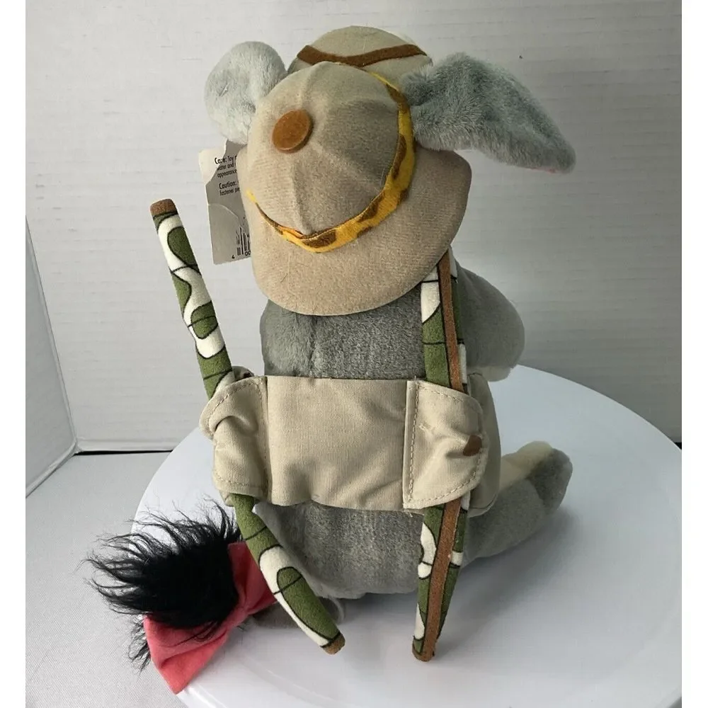 Vintage‎ Walt Disney World Safari Eeyore Plush Stuffed Animal Kingdom 9